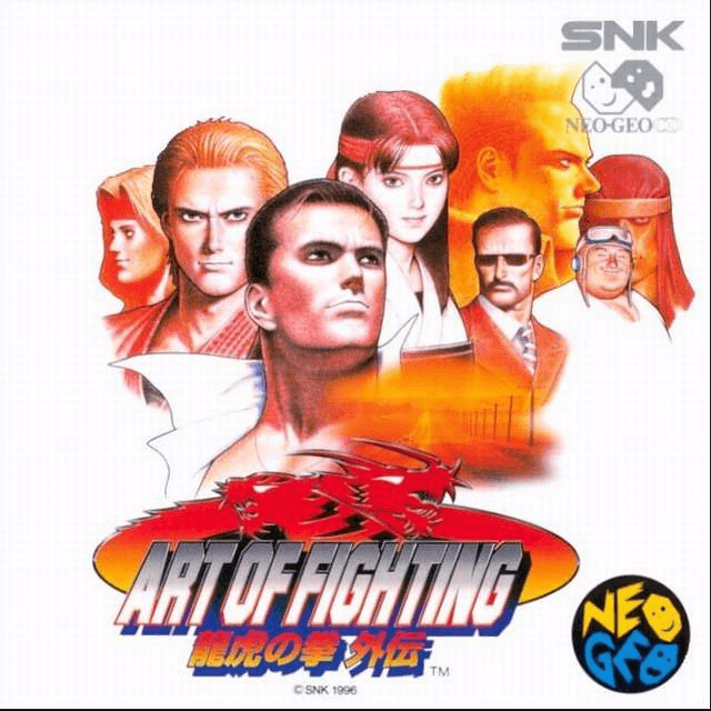 Art of Fighting box art for Neo Geo CD